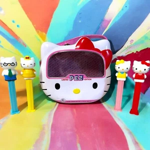 Sanrio Hello Kitty Cat Pez Dispensers Tin Set Of 4 Limited Edition - Picture 1 of 7