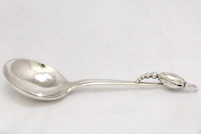 Georg Jensen "Blossom" Sterling Silver #84 Sugar Spoon - Image 1 of 4