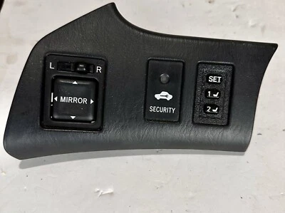 Interruptor de control de espejo retrovisor y memoria Lexus RX 300 1999-2003 moldura negra 55422-48020 Foto 1 de 4