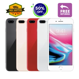 Apple iPhone 8 Plus 64GB Unlocked Red Gold Space Gray - Verizon, AT&T, T-Mobile - Afbeelding 1 van 9