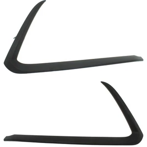 Bumper Trims For 2016-2022 Mazda CX-9 Front Driver and Passenger Side Textured - Picture 1 of 9