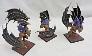 Warhammer Vampiro Cuenta Vargheists 3 Modelos Pintados Ejército Lote - Imagen 1 de 3