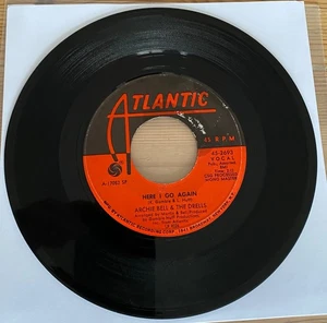 Archie Bell & the Drells - Here I Go Again - Black Vinyl Single - Very Good Plus - Picture 1 of 4