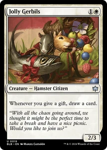 Jolly Gerbils #19 | Near Mint | BLB BloomBurrow Magic MTG - Picture 1 of 1