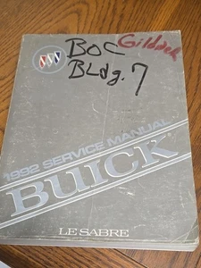 1992 Buick LeSabre Factory  Service Manual Le Sabre - Bild 1 von 9
