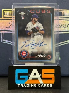 2024 Topps Chrome Update Porter Hodge Rookie Autographs #AC-PH Auto RC Cubs - Picture 1 of 2