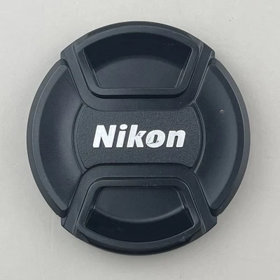Nikon LC-58 58mm Snap-On Center Pinch Front Lens Cap GENUINE OEM - Image 1 of 4