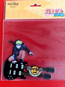 HRC Hard Rock Cafe Uyeno Eki Naruto Manga Double Neck Magnet Guitar 2025 LE300 - Picture 1 of 4