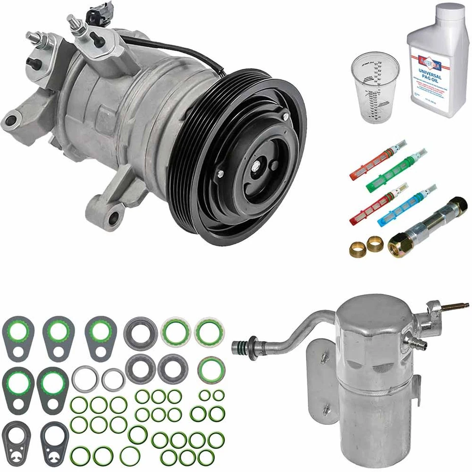 Компрессор переменного тока Omega с ремонтным комплектом кондиционера для Dodge Dakota 2009 2010 - Изображение 1 из 1