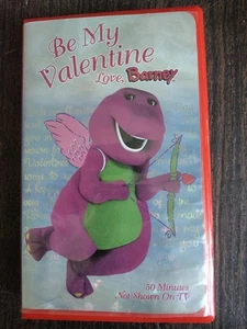 Barney - Be My Valentine - Love, Barney VHS 2000 Clamshell - Picture 1 of 3