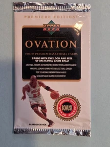 1998-99 Upper Deck Ovation Basketball Unopened Pack pack020 - Picture 1 of 3