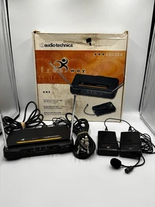 Ricevitore Audio-Technica ATW serie R600 con (2) microfoni wireless ATW-T601A - Foto 1 di 7