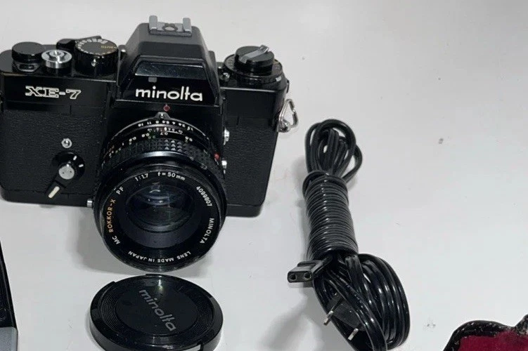 Minolta XE-7 ブラック 国内レア＋XE部品取り Minolta XE-7 ブラック