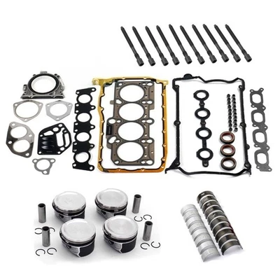 Engine Pistons Rings Rebuild Set For VW Beetle Golf Jetta GTI AWP AWM 1.8 Turbo - Image 1 of 3