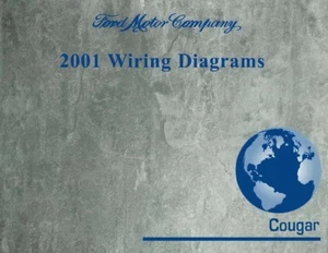 2001 Mercury Cougar Wiring Diagrams Schematics - Picture 1 of 1