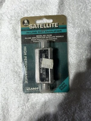 In Line Satellite Amplifier 950-2050 MHz model p4109 New In Package - Image 1 of 4