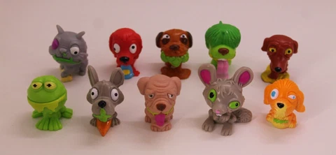 Small Lot of 10 The Ugglys Pet Shop Ugly Little Animals Moose Toys Cover