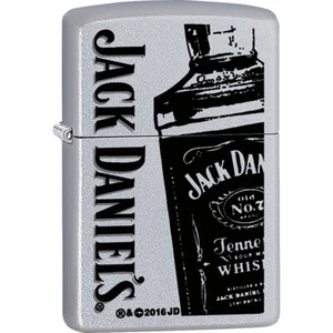 ZIPPO JACK DANIELS Lighter BLACK BOTTLE Old No 7 Tennesse WHISKEY 2023 New Z472 - Picture 1 of 1