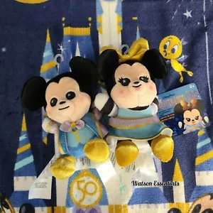 Set peluche Topolino e Minnie Walt Disney World Park 50° anniversario 2021 - Foto 1 di 1