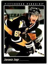 1993-94 Pinnacle Canadian Jaromir Jagr #195 Pittsburgh Penguins