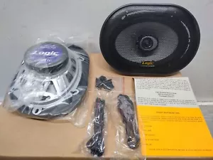 Open Box Logic Soundlab 250 Max Watt 5""x7""/6""x8"" altoparlanti ad alta potenza 2 vie - Foto 1 di 16