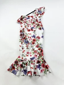 Asos Dress Women’s US 2 Maternity White Floral Mermaid - Picture 1 of 8