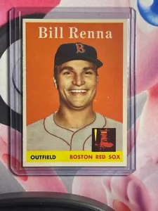 1958 Topps - Bill Renna #473 Boston Red Sox - Picture 1 of 2