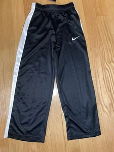 NEW Nike Boy's Dri-Fit Training Pants Sweatpants Black, Style 380965-010, Size M - Picture 1 of 4