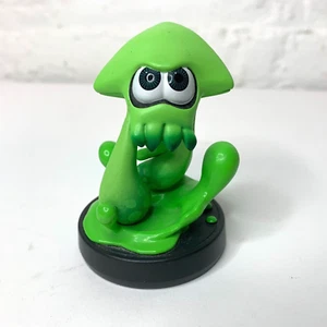 Splatoon Neon Green Inkling Squid Amiibo Nintendo Switch Octoling Figure - Picture 1 of 3