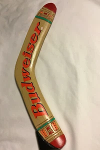 Budweiser Australian Boomerang Outback Beer Tap Handle Visit my ebay store - Imagen 1 de 2