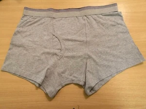 MEN EX DEVENHAMS COTTON RICH STRIPE TRIM TRUNKS UNDERWEAR - Picture 1 of 7