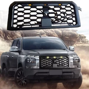 Front Grille fits for Mitsubishi Triton L200 2024-25 W/Raptor Light Matte Black - Picture 1 of 5