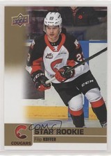 2019-20 Upper Deck CHL Star Rookie SP Gold Glossy Filip Koffer #348