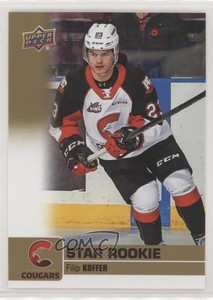 2019-20 Upper Deck CHL Star Rookie SP Gold Glossy Filip Koffer #348
