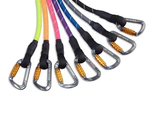 AK-9 Carabiner Clip Dog Lead with Soft Ribbed Handle 120cm Long Secure Locking - Picture 1 of 37