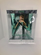 2005 holiday barbie green