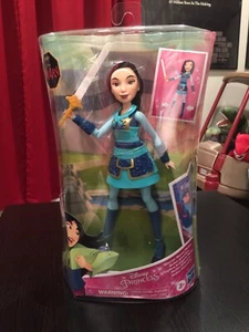 NEW 2020 Disney Princess Warrior Moves Mulan Doll Hasbro Figure - Picture 1 of 6