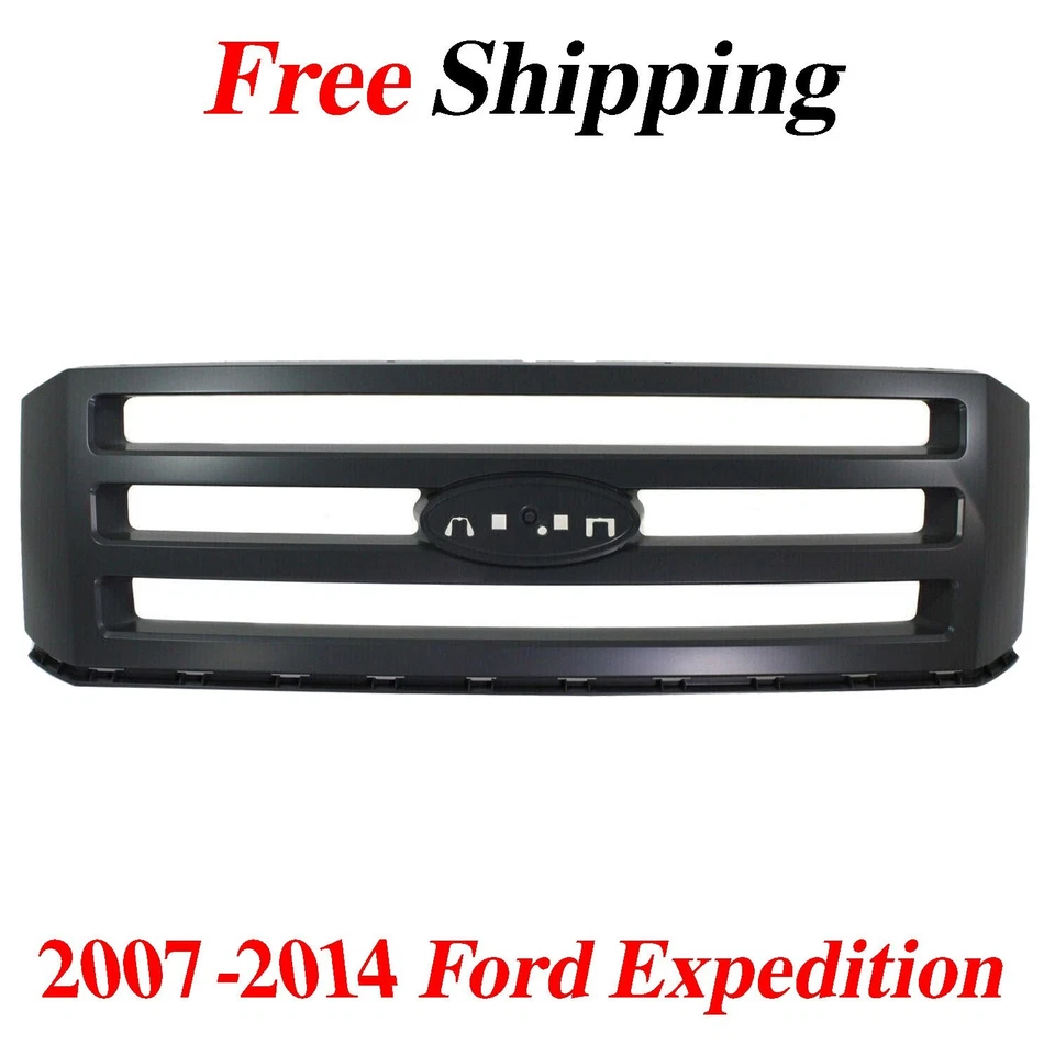 For 2007-2014 Ford Expedition Grille Paint to Match Plastic FO1200496 Foto 1 de 4