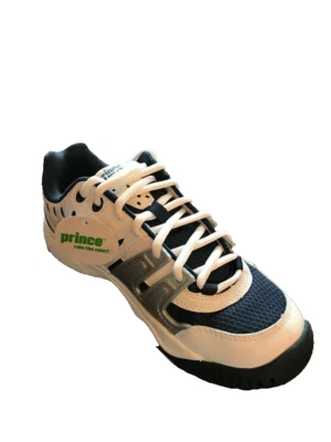 Prince Junior Tennis shoes in White and Navy - Image 1 of 4
