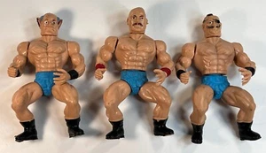 Wrestling Champions Terrible 5.5" Figure Lot Vintage 80s Madison MOTU Galaxy KO - Picture 1 of 8