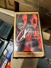 The X Files Boxed Set x 2 & wide screen movie edition VHS 7 tapes NM+ cases