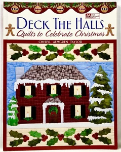 2009 Deck The Halls B980 Quilting Pattern Book 10 Christmas Projects Decor 12537 - Picture 1 of 3