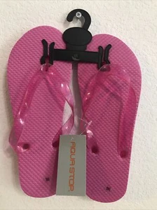 Aqua Stop women's S (6) Flipflops Sandals Shoes Pink (TW-1131) - Picture 1 of 5