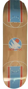 *NEU* San Diego Clippers Hardwood Basketball Court Skate Deck Skateboard 8,25" - Bild 1 von 5