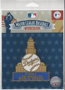 Parche de manga de la Serie Mundial 1959 de los Dodgers de Los Ángeles logotipo oficial de la MLB en paquete - Imagen 1 de 1