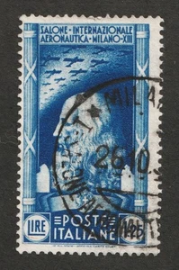 1935 Italy Sc #348 - 1.25 Lire - Leonardo da Vinci - Used Cv$7.25 - Picture 1 of 1