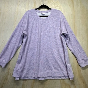 J Jill Fit Sweater Purple Sz L - Picture 1 of 7