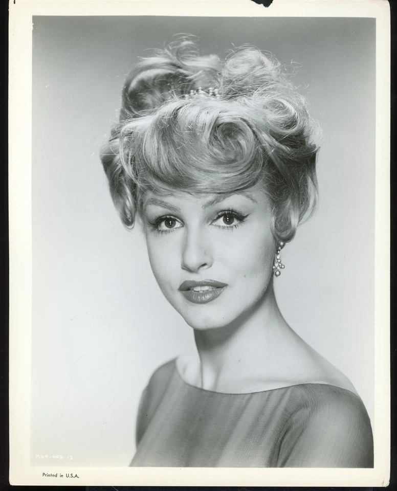 JULIE NEWMAR Original 1960s Sexy Beautiful 8 x 10 Glamour Press Photo vv - Image 1 of 1