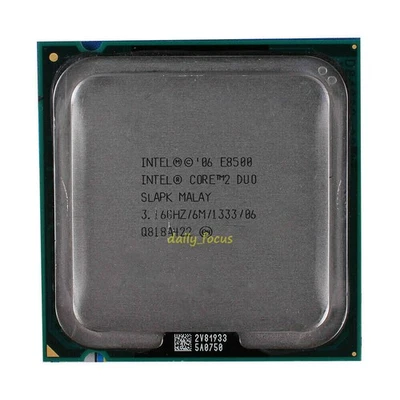 Intel Core 2 Duo E8500 3.16GHz SLB9K AT80570PJ0876M Processor LGA775 CPU 1333MHz - Image 1 of 4