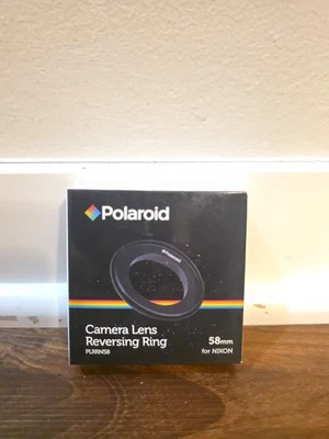 Polaroid 58mm Nikon Camera Lens Reversing Ring PLRRN58 - Image 1 of 3